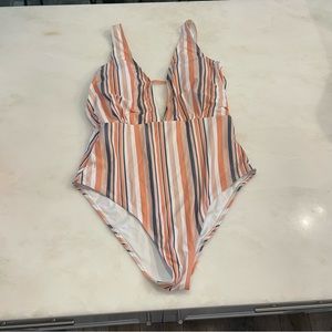 Cupshe Striped Swimsuit